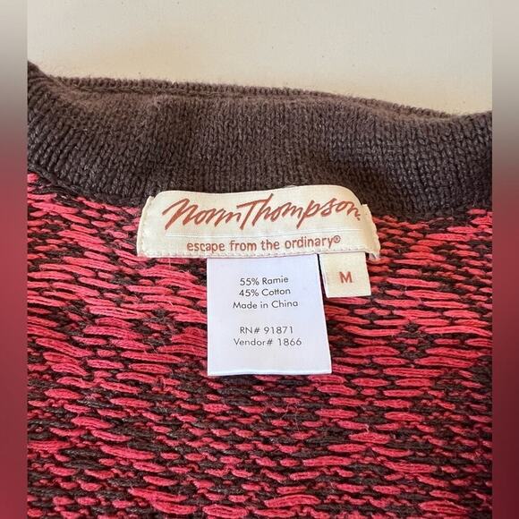 Norm‎ Thompson Women’s Cardigan Sweater - size M - Picture 4 of 8